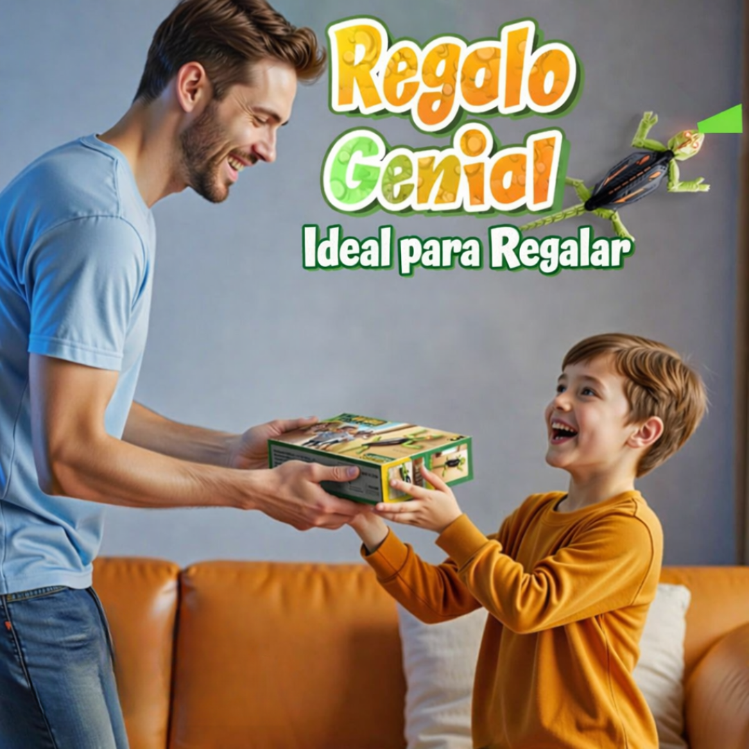 Lagarto TrepaParedes con Control Remoto